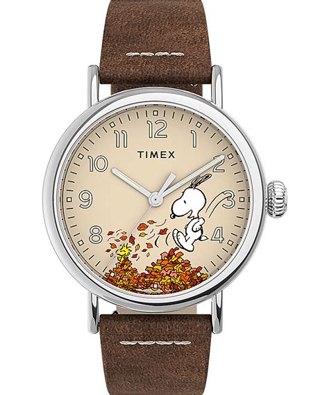 timex snoopy autumn watch.